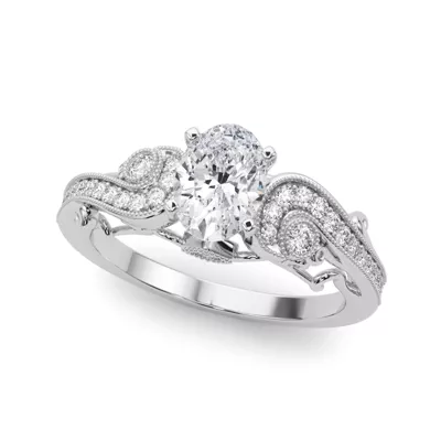 Carmel Vintage Inspired Engagement Ring