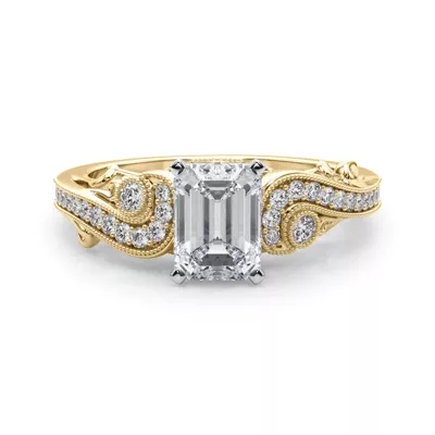 Carmel Vintage Inspired Engagement Ring