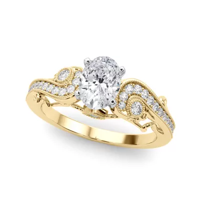 Carmel Vintage Inspired Engagement Ring