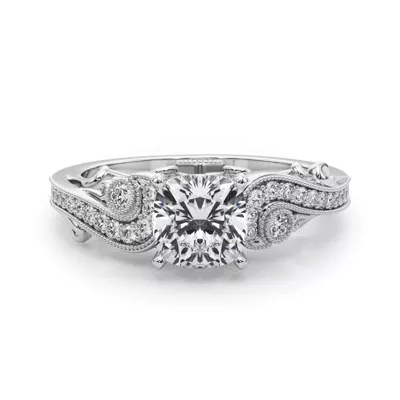 Carmel Vintage Inspired Engagement Ring