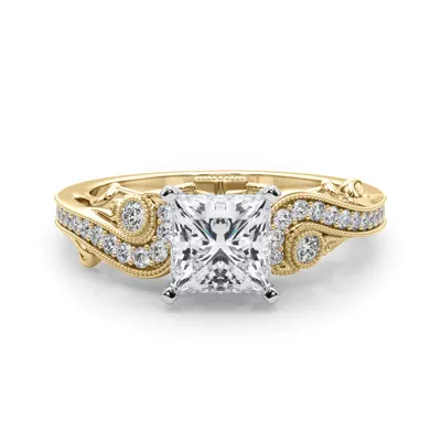 Carmel Vintage Inspired Engagement Ring