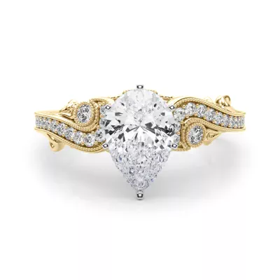 Carmel Vintage Inspired Engagement Ring