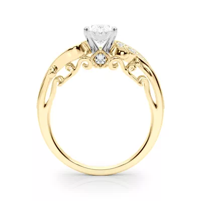 Carmel Vintage Inspired Engagement Ring