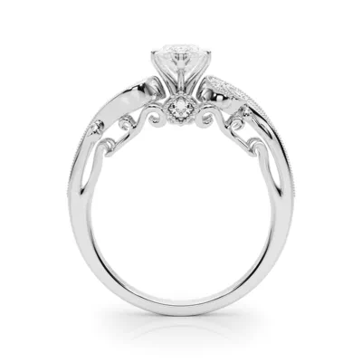 Carmel Vintage Inspired Lab Engagement Ring