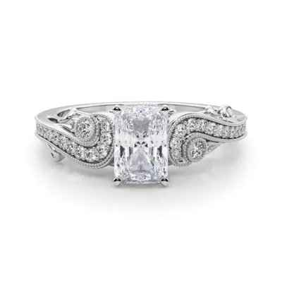 Carmel Vintage Inspired Lab Engagement Ring