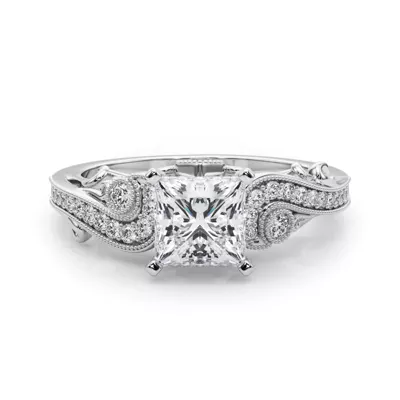 Carmel Vintage Inspired Engagement Ring
