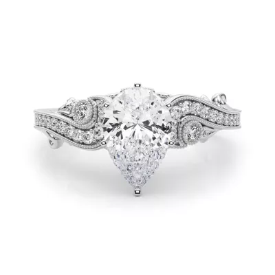 Carmel Vintage Inspired Engagement Ring