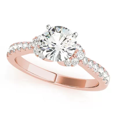Gail Diamond Collar Engagement Ring