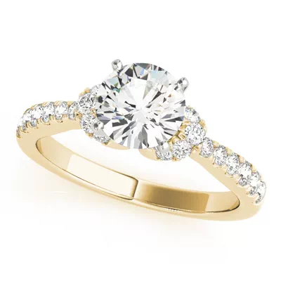 Gail Diamond Collar Engagement Ring