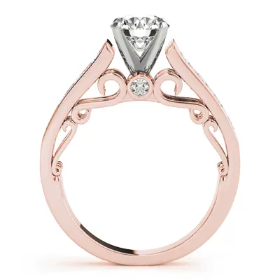Serena Channel Diamond Engagement Ring