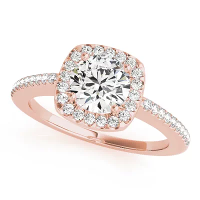 Wren Halo Engagement Ring