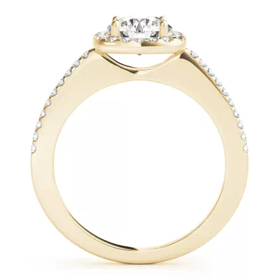 Wren Halo Engagement Ring