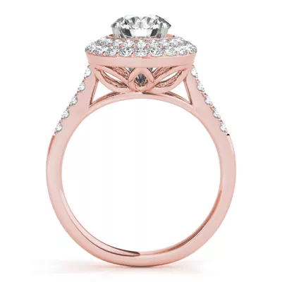 Arbor Double Halo Engagement Ring