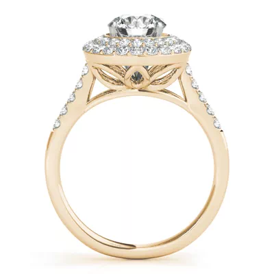 Arbor Double Halo Engagement Ring
