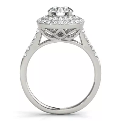 Arbor Double Halo Engagement Ring