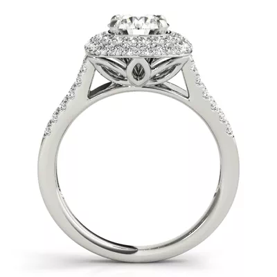 Ellia Double Halo Engagement Ring