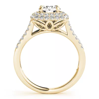Ellia Double Halo Engagement Ring
