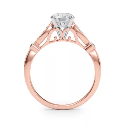 Averie Vintage Inspired Engagement Ring