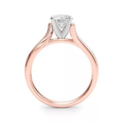 Lissa Cathedral Diamond Engagement Ring