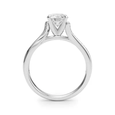 Lissa Cathedral Diamond Engagement Ring