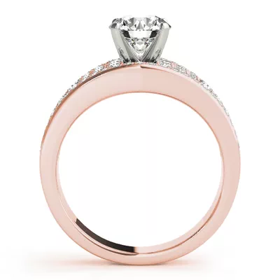 Sheila Diamond Encrusted Engagement Ring