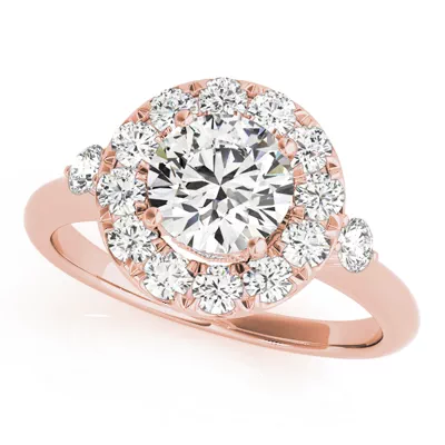 Esme Halo Engagement Ring