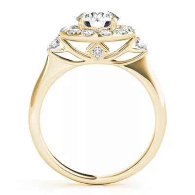 Esme Halo Engagement Ring
