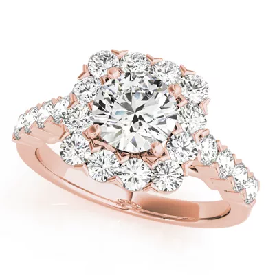 Alena Halo Engagement Ring