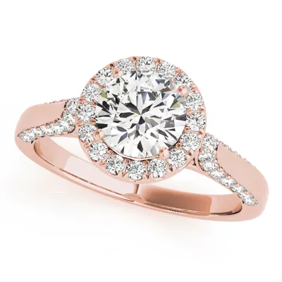 Zenni Halo Engagement Ring