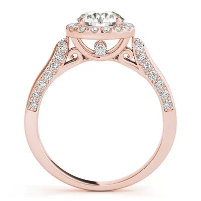 Zenni Halo Engagement Ring