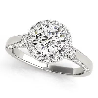 Zenni Halo Engagement Ring