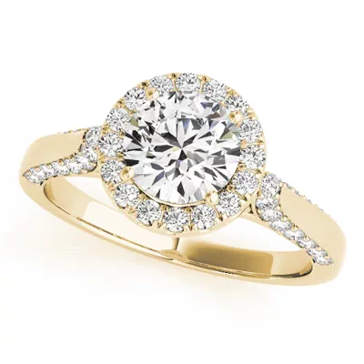 Zenni Halo Engagement Ring