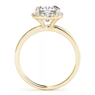 Annika Halo Engagement Ring