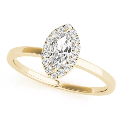 Nora Halo Engagement Ring
