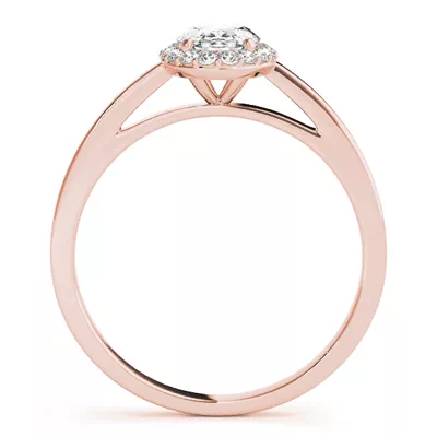 Zoey Halo Engagement Ring