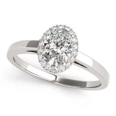 Zoey Halo Engagement Ring