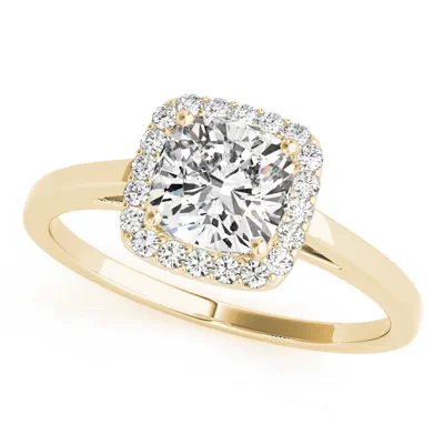 Kimia Halo Engagement Ring