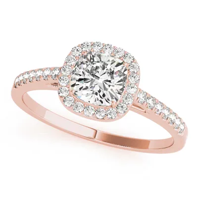 Elizabeth Halo Engagement Ring