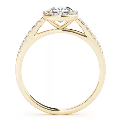Elizabeth Halo Engagement Ring