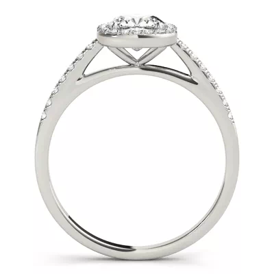 Elizabeth Halo Engagement Ring