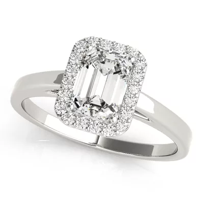Kylie Halo Engagement Ring