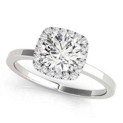 Mallory Halo Engagement Ring