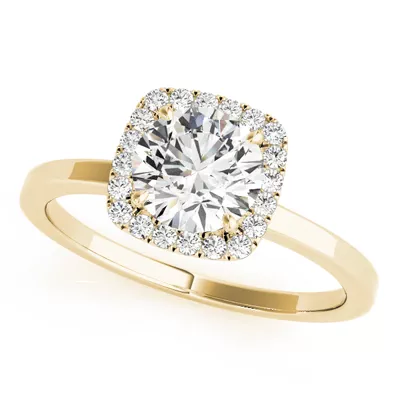 Mallory Halo Engagement Ring