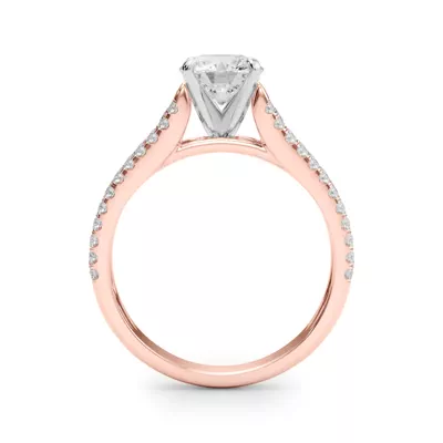 Sidney Cathedral Diamond Engagement Ring