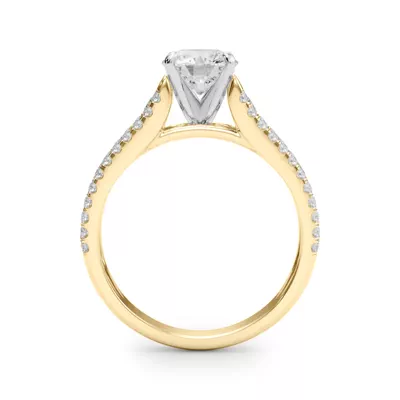 Sidney Cathedral Diamond Engagement Ring