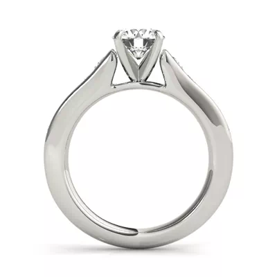 Sable Channel Diamond Engagement Ring