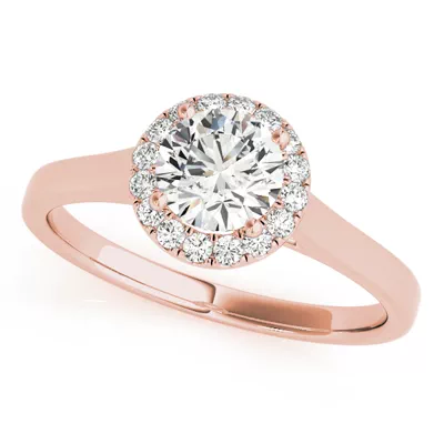 Aria Halo Engagement Ring