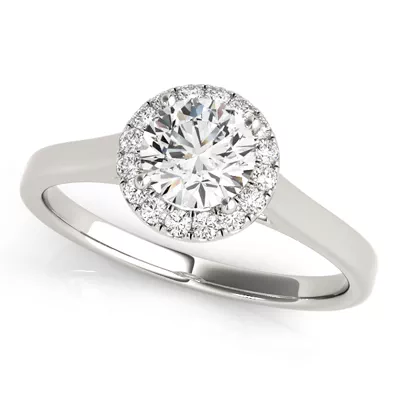 Aria Halo Engagement Ring
