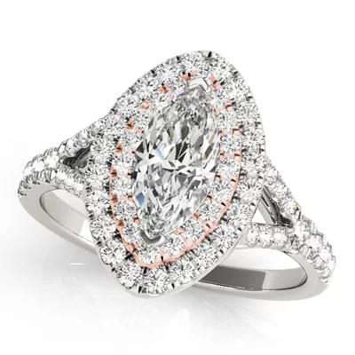 Gwendolyn Halo Engagement Ring