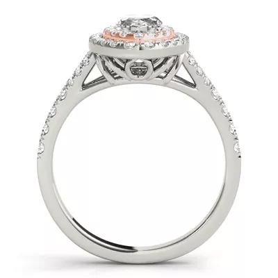Gwendolyn Halo Engagement Ring